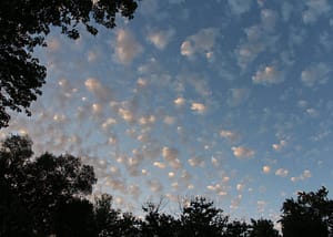 Sunrise Clouds by Janice Montecalvo of Providence, RI