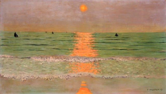 Sunset by Felix Vallotton