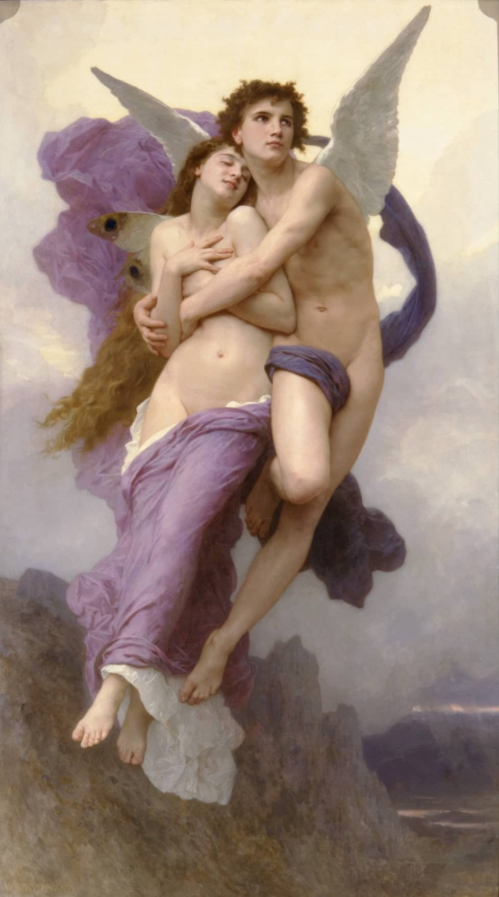 The Abduction of Psyche by William Adolphe Bouguereau via Wiki Commons