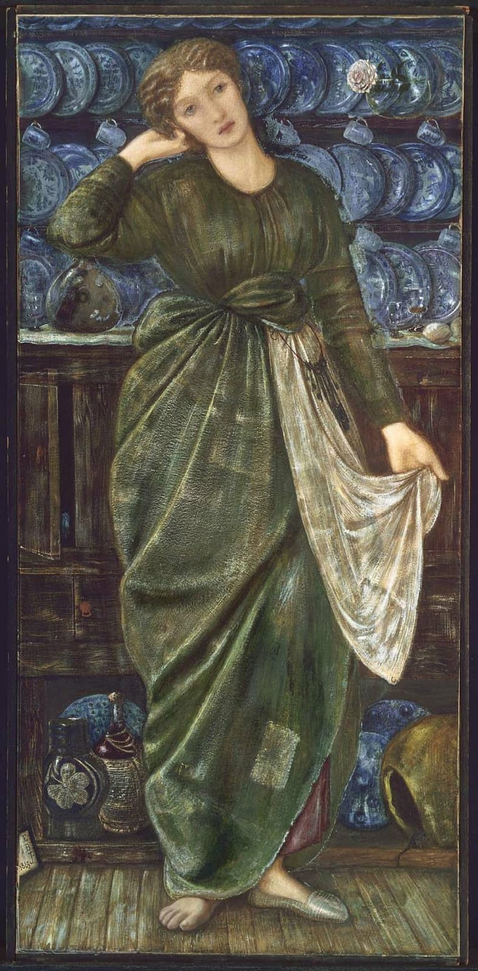 Cinderella by Edward Burne-Jones via Wiki Commons