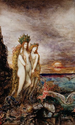 The Sirens by Gustave Moreau
