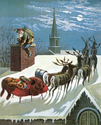 Down the Chimney St. Nicholas Came by William Roger Snow