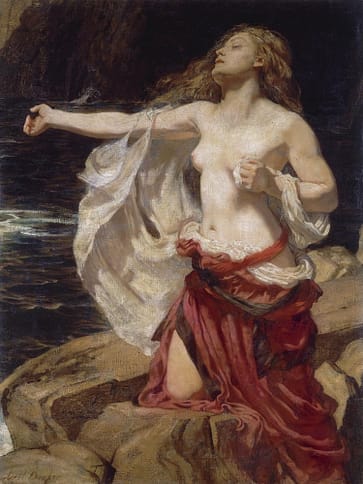 Ariadne by Herbert James Draper via WIki Commons