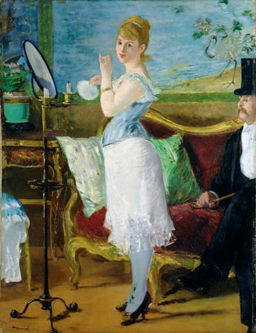 Nana by Edouard Manet (1832 - 1883)