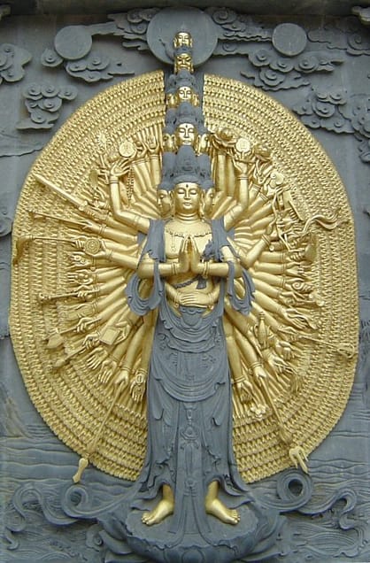 Bodhisattva Avalokiteśvara by Nat Krause via Wiki Commons